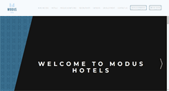 Desktop Screenshot of modushotels.com
